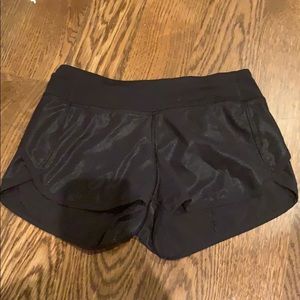 NWOT black ivivva girls shorts size 12